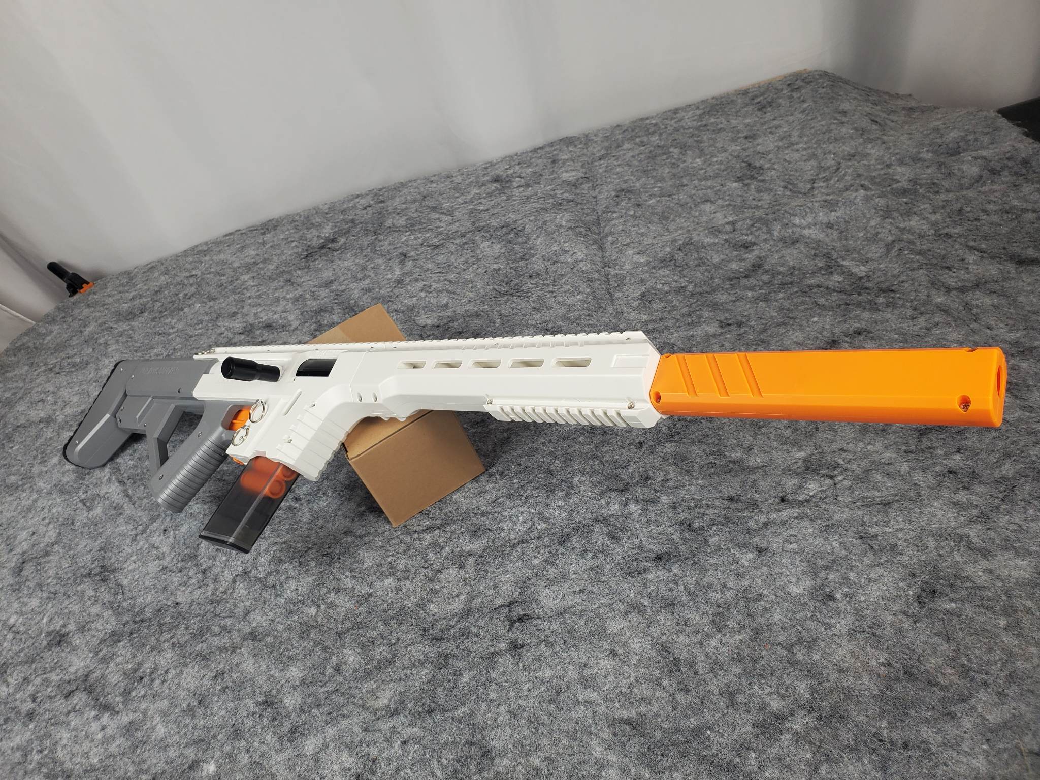 3D Printed -- Nerf Ring and Pin Sight (Set) for Nerf Dart Gun Blaster