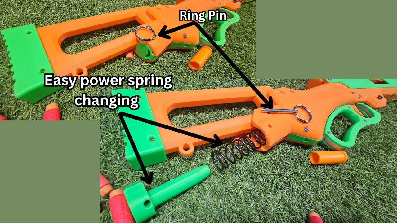 Newly Improved Wingchester Lever Action Blaster V3.0 - Image 4