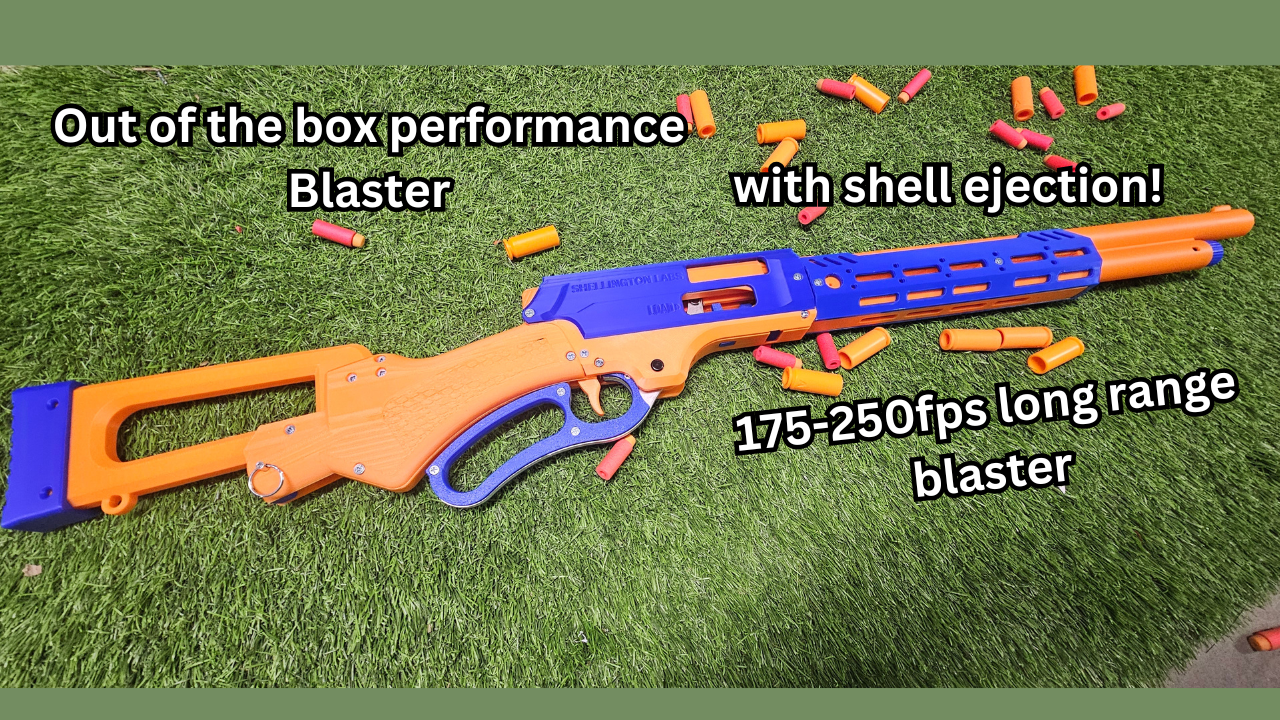 Newly Improved Wingchester Lever Action Blaster V3.0